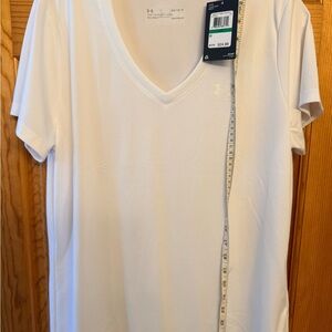 LG White HeatGear T-Shirt